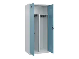 PBM-locker,HxBxD 1850x800x500mm,2vak,vak B 400mm,draaigrendel