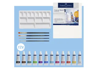 Acrylverfset Faber-Castell 18-delig - 3