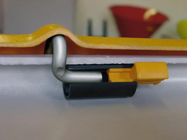 Strooigoedbak Gvk 550l 780x1340x990mm Grijs/Oranje M. Uitschep Opening