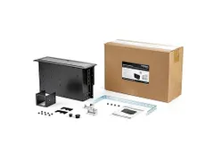 Dual-module vergadertafel connectiviteits box met kabelmanagement