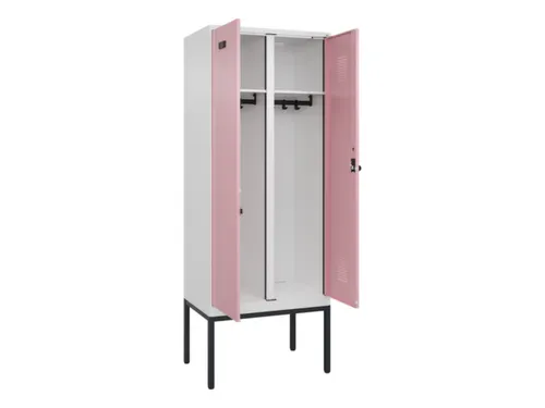 locker voor scheiding van kleding,HxBxD 2120x800x500mm,2vak