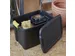 Boîte de rangement robuste 60L avec poignées Noir