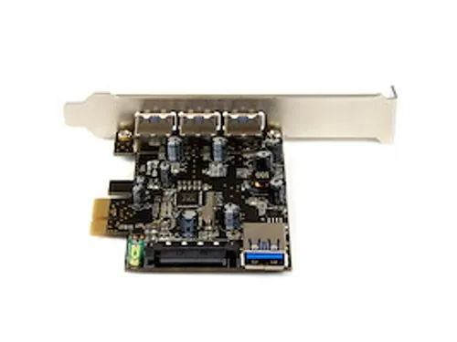4-poorts PCI Express USB 3.0 kaart