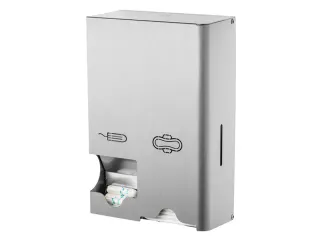 MediQo-line Maandverband- & tampondispenser klein RVS anti-fingerprint - 2