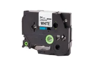 Labeltape Brother Compatible Tze-251 24Mm Zwart op Wit - 2