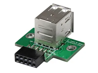 2-poorts USB moederbord header adapter - 1