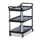 Werkwagen X-tra Rubbermaid Zwart
