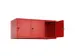 opzetkast,v. locker,3vak.,vak B 400mm,HxBxD 500x1200x500mm