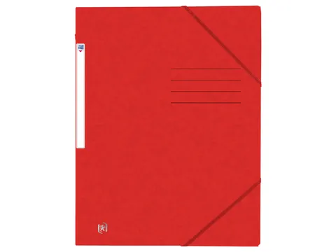 Elastomap Oxford Top File+ A4 rood karton