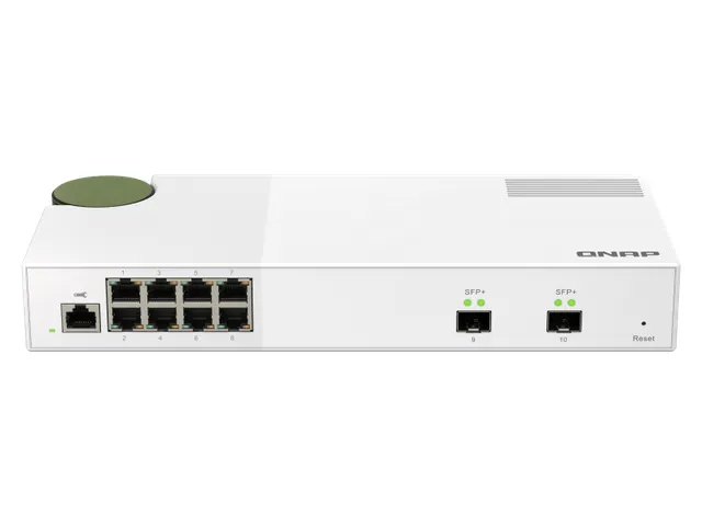 8x RJ45 2.5GbE , 8x 10GbE SFP+, Web Managed, 12V DC, 42.5 x 290 x 127