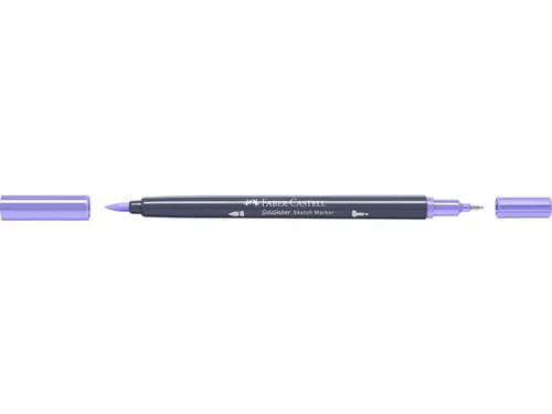 Sketchmarker Faber-Castell Goldfaber 196 lavender light op alcoholbasi