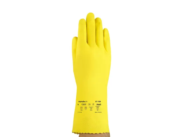 Ansell AlphaTec 87-198 handschoen Natuurlijk rubberlatex maat 7