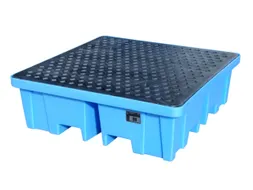 Opvangbak 4x 200l Pe 275x 1280x 1280mm Pe-Pallet