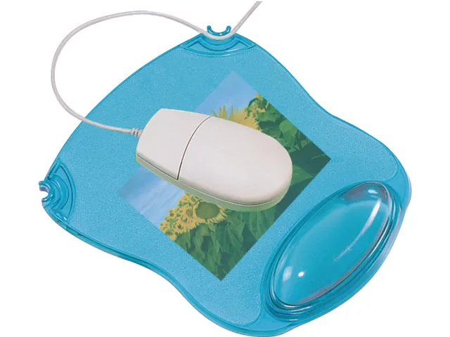 Gel Muismat Met Polssteun Blauw