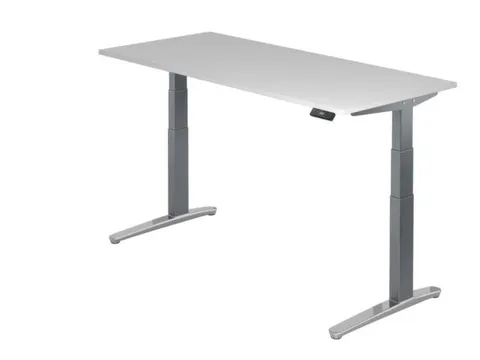 Elektrisch in hgte vst. zit-sta-bureau,HxBxD 650-1290x1800x800mm