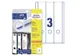 Rugetiket Avery Zweckform Breed/lang 297x59mm Wit L6059 90 stuks