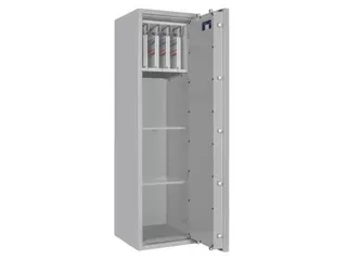 sleutelkluis,HxBxD 1400x400x420mm,128haak,legborden,romp RAL7035 - 4