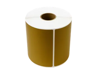Gekleurde verzendlabels op rol 102x152mm Goud 2800 etiketten - 2