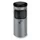 Veiligheidscombi-Asbak Vloeropstelling 10 Liter 410x180mm Staal Zilver