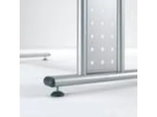 Bureau C-Poot Hxbxd 680-820X1800X800Mm Lichtgrijs - 3