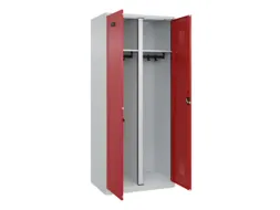 locker voor scheiding van kleding,HxBxD 1850x800x500mm,2vak