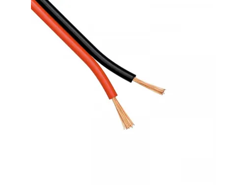 CCA-Luidsprekerkabel - Rood/Zwart - 2 x 1.50mm² - Rol 100m