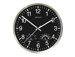 Wandklok Unilux Wetty grijs