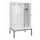 PBM-locker met bank,HxBxD 2120x1200x815mm,4vak,vak B 300mm