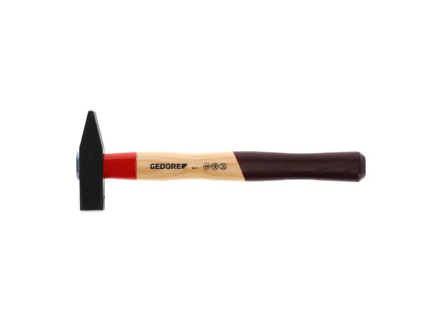 GEDORE 600 E-400 ROTBAND-PLUS slotenmakershamer met essenhouten steel
