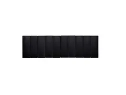 Magneet MAUL Solid 54x19mm 1000gr zwart 10 stuks
