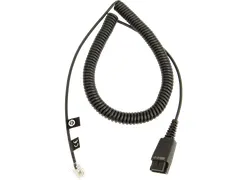 Jabra GN Headsetkabel Aansluitkabel QD naar RJ (coiled)
