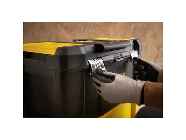 Gereedschapswagen Essential 3-delig Grijs/Geel