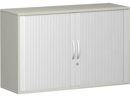jaloeziedeurkast,HxBxD 770x1200x430mm,decor romp lichtgrijs