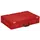 Euronorm Koffer Hxlxb 130x600x400mm 23l 1 Handgreep Rood