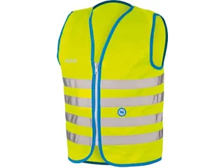 Fun Jacket Reflecterend Fluohesje Kind Geel Large - 2