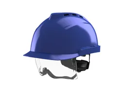 MSA V-Gard 930 geventileerde veiligheidshelm Blauw