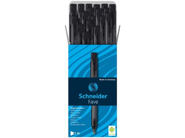 Balpen Schneider Fave medium zwart