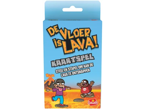 Goliath De Vloer Is Lava Kaartspel 5+