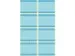 Étiquettes de congélation Z-design 36x28mm 40 et. bleu