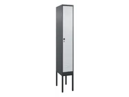 locker voor scheiding van kleding,HxBxD 2120x300x500mm,1vak