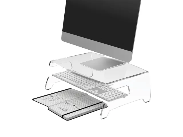 Notebook Center Transparant Acryl 17 inch