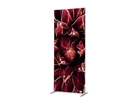 Scheidingswand Textiel Deco 100x200cm Cactus Rood ECO
