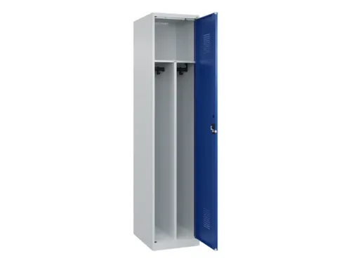 locker voor scheiding van kleding,HxBxD 1850x400x500mm,1vak