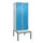 Z-garderobekast,HxBxD 2120x800x815mm,4vak,vak B 400mm,draaigrendel