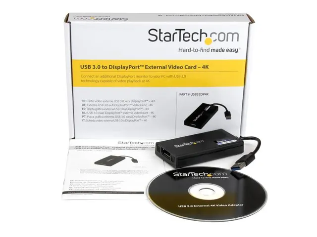 Usb 3.0 Naar 4k Displayport Externe Multi-monitor Videoadapter