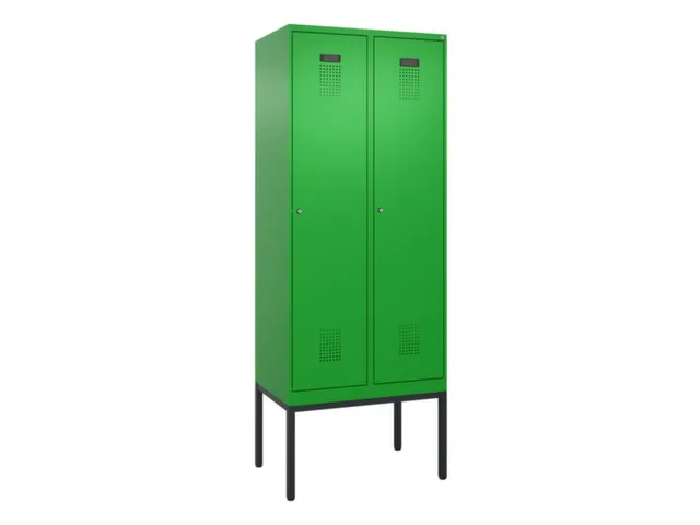 locker voor scheiding van kleding,HxBxD 2120x800x500mm,2vak