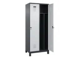 locker voor scheiding van kleding,HxBxD 1950x800x500mm,2vak