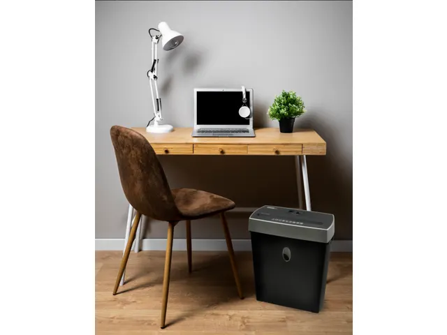 Papiervernietiger 8 Vel 4x38 mm 11 Liter