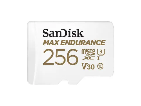 Max Endurance Microsd Card 256GB Adaptor