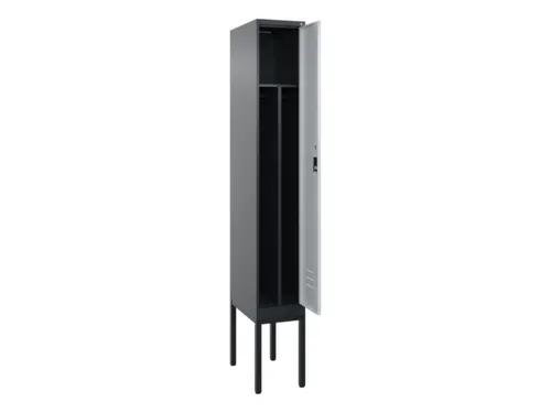 locker voor scheiding van kleding,HxBxD 2120x300x500mm,1vak